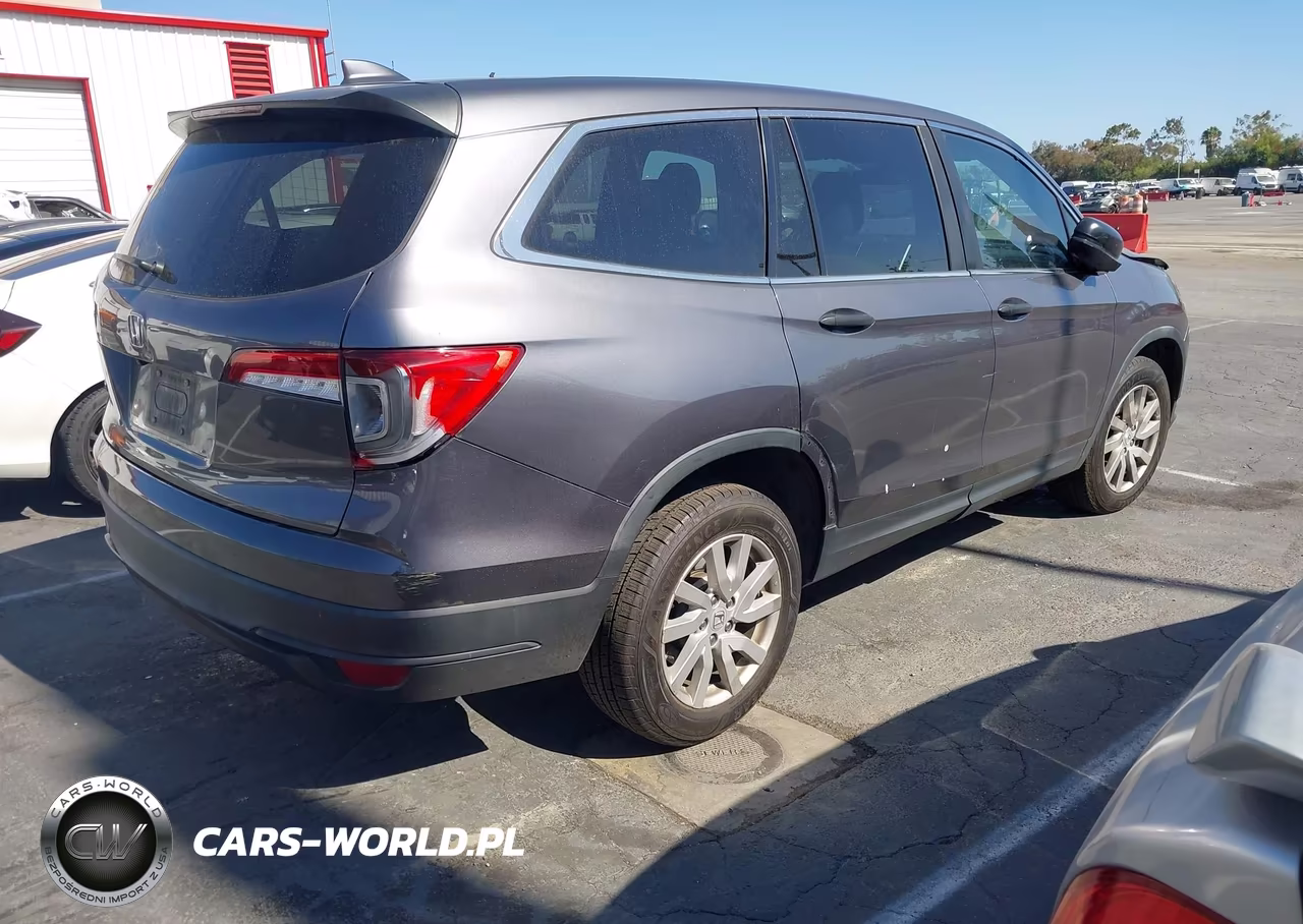 2020 Honda Pilot 2Wd Lx VIN:5FNYF5H17LB018030 - 4