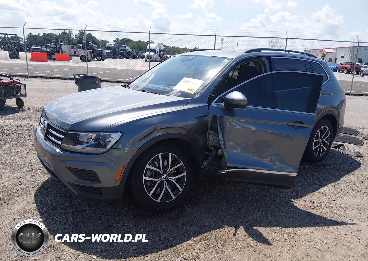 2020 Volkswagen Tiguan 2.0T Se-2.0T Se R-Line Black-2.0T Sel VIN:3VV3B7AX4LM102304 - 2