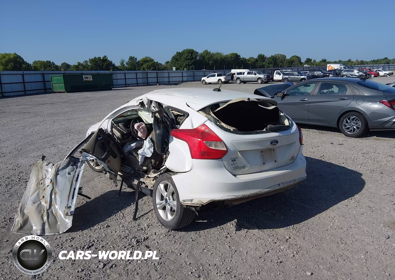 2014 Ford Focus Se VIN:1FADP3K22EL191008 - 3