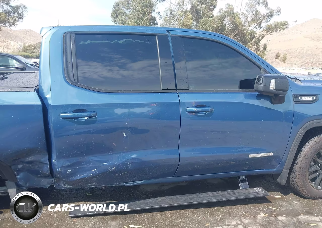 2025 GMC Sierra 1500 4Wd Short Box Elevation With 3Sb VIN:1GTUUCE89SZ333818 - 18