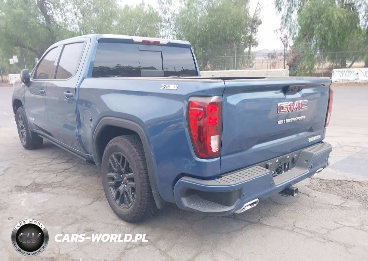2025 GMC Sierra 1500 4Wd Short Box Elevation With 3Sb VIN:1GTUUCE89SZ333818 - 3
