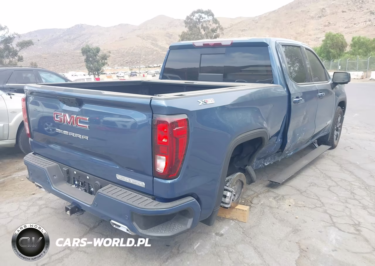 2025 GMC Sierra 1500 4Wd Short Box Elevation With 3Sb VIN:1GTUUCE89SZ333818 - 4