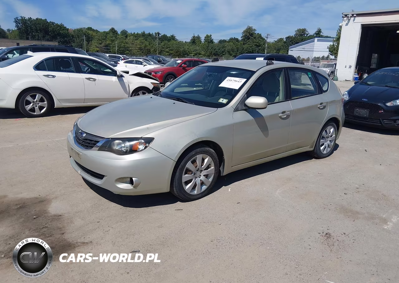 2009 Subaru Impreza 2.5I VIN:JF1GH61649G808844 - 2
