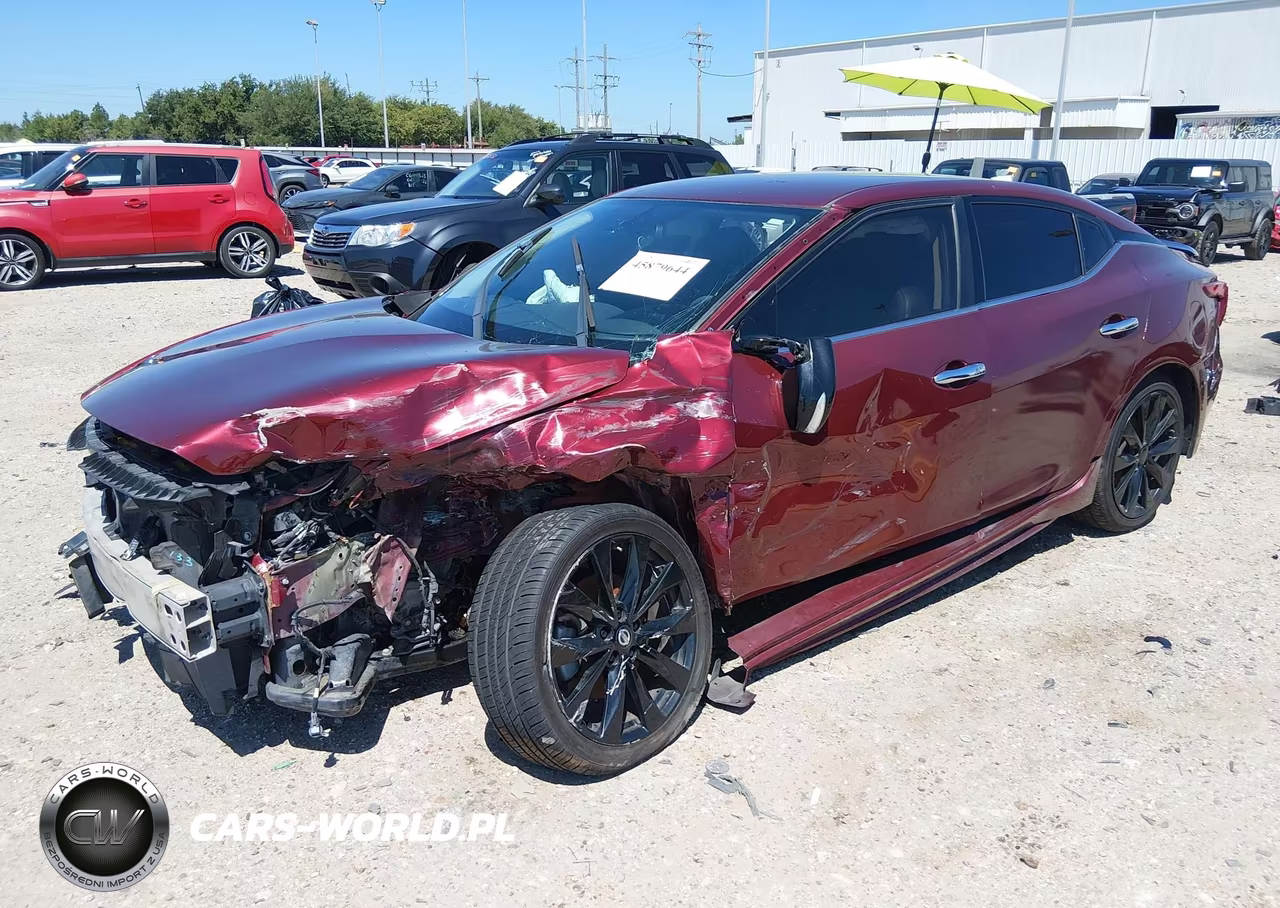 2017 Nissan Maxima 3.5 Sr VIN:1N4AA6AP2HC419449 - 2