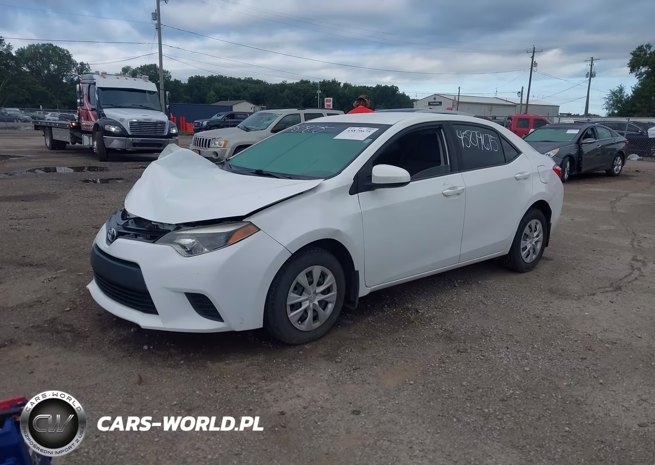2016 Toyota Corolla L VIN:2T1BURHEXGC708256 - 2