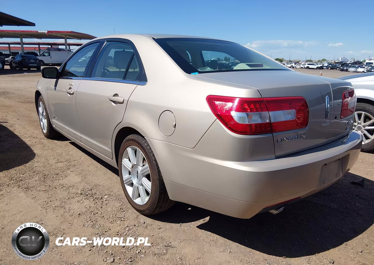 2007 Lincoln Mkz VIN:3LNHM28T37R655339 - 3