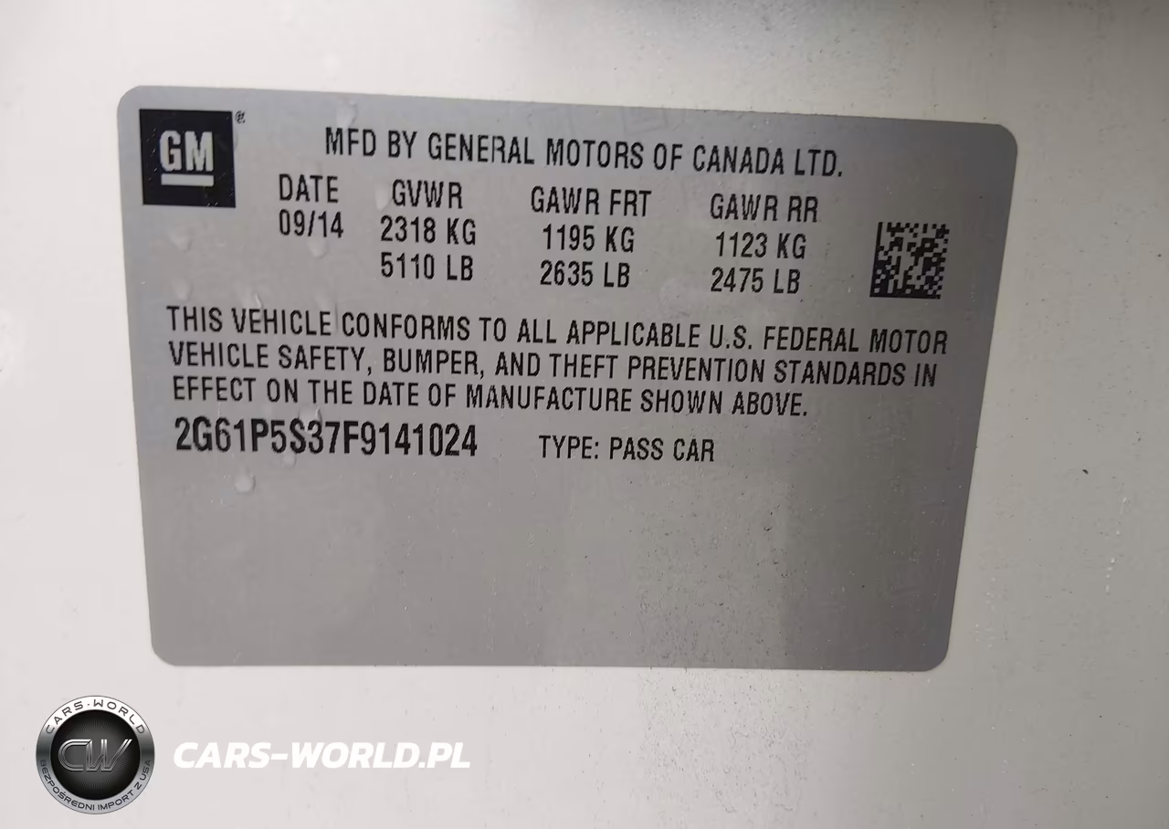 2015 Cadillac Xts Premium VIN:2G61P5S37F9141024 - 9