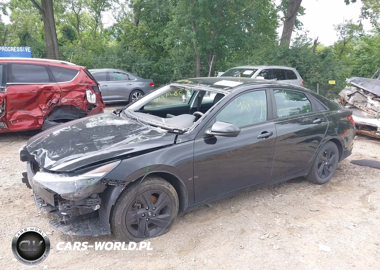 2021 Hyundai Elantra Sel VIN:5NPLM4AG7MH001482 - 2