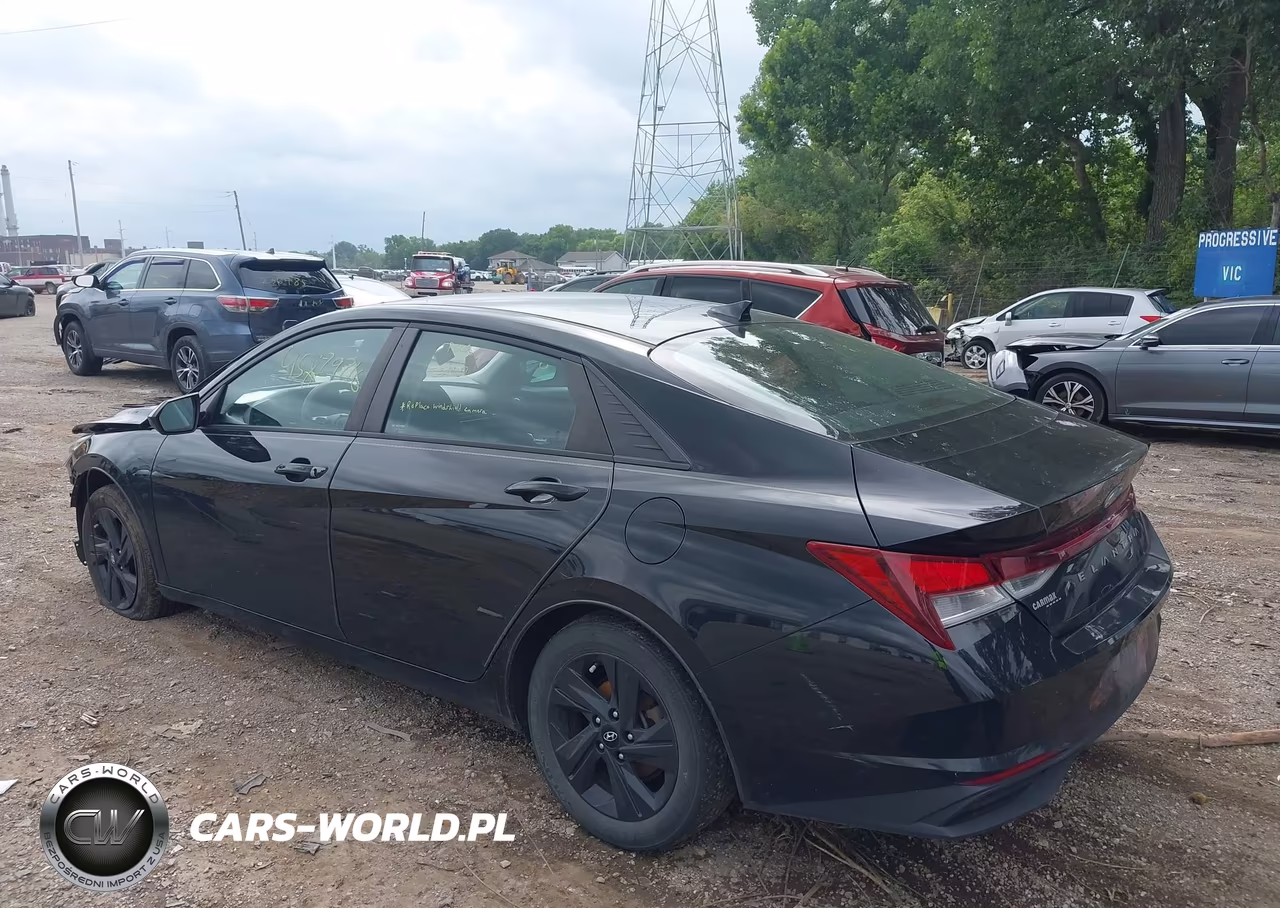 2021 Hyundai Elantra Sel VIN:5NPLM4AG7MH001482 - 3