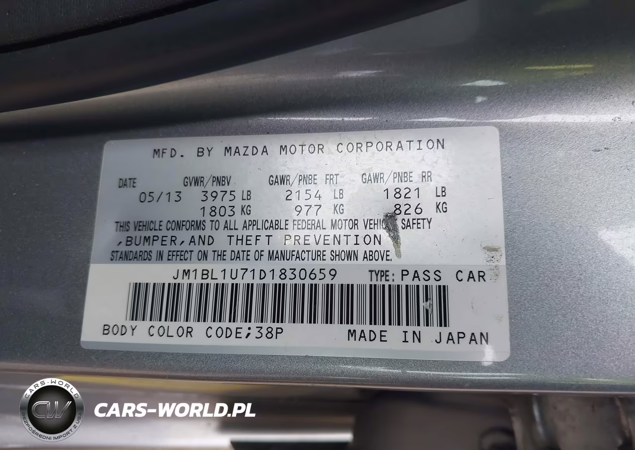 2013 Mazda Mazda3 I Sport VIN:JM1BL1U71D1830659 - 9