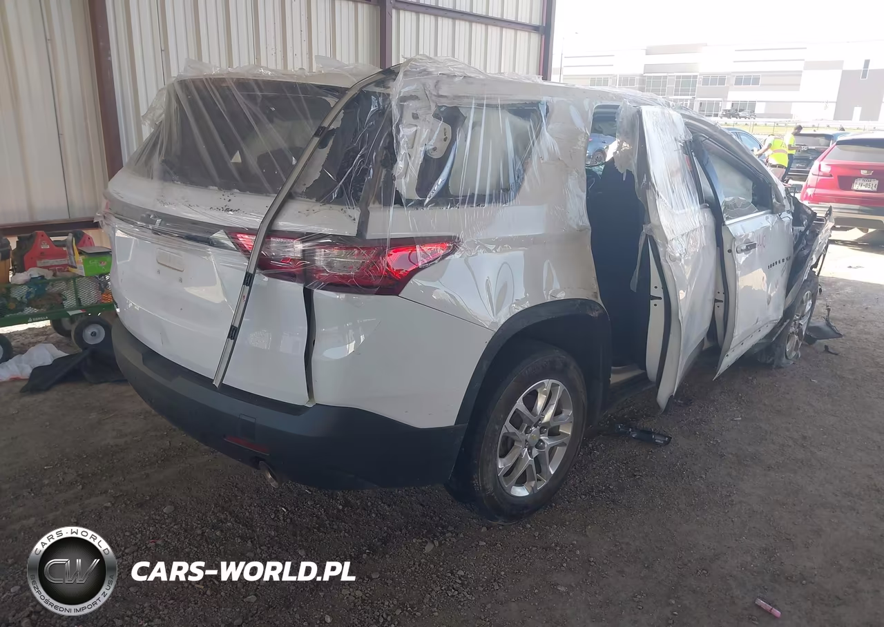 2021 Chevrolet Traverse Fwd Ls VIN:1GNERFKW0MJ187134 - 4