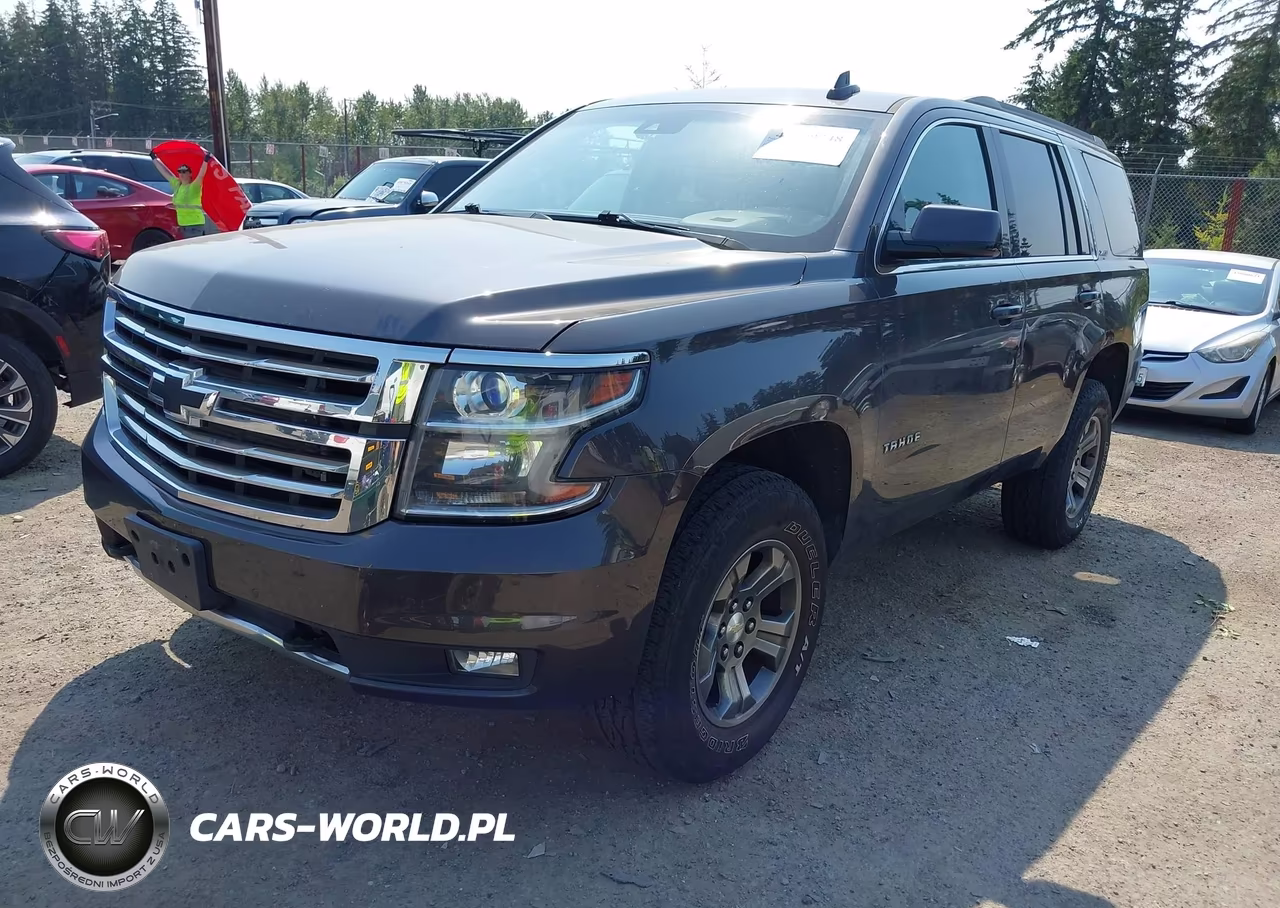 2016 Chevrolet Tahoe Lt VIN:1GNSKBKC2GR169360 - 2