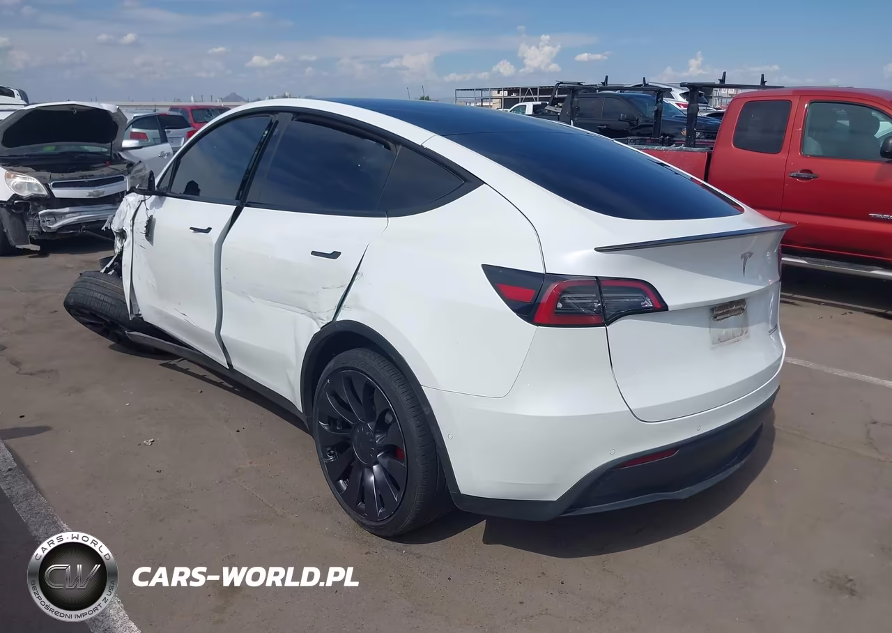 2021 Tesla Model Y Performance Dual Motor All-Wheel Drive VIN:5YJYGDEF9MF252565 - 3
