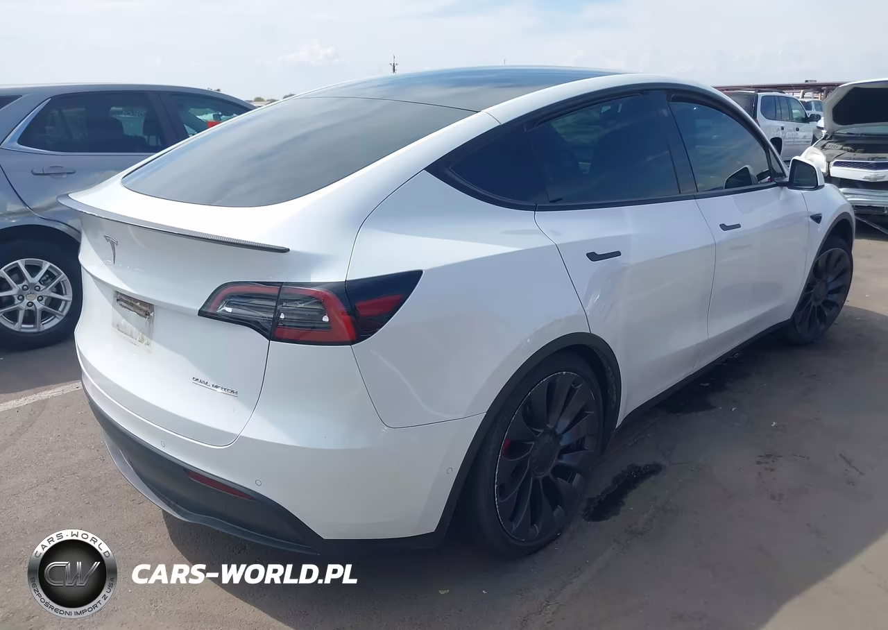 2021 Tesla Model Y Performance Dual Motor All-Wheel Drive VIN:5YJYGDEF9MF252565 - 4