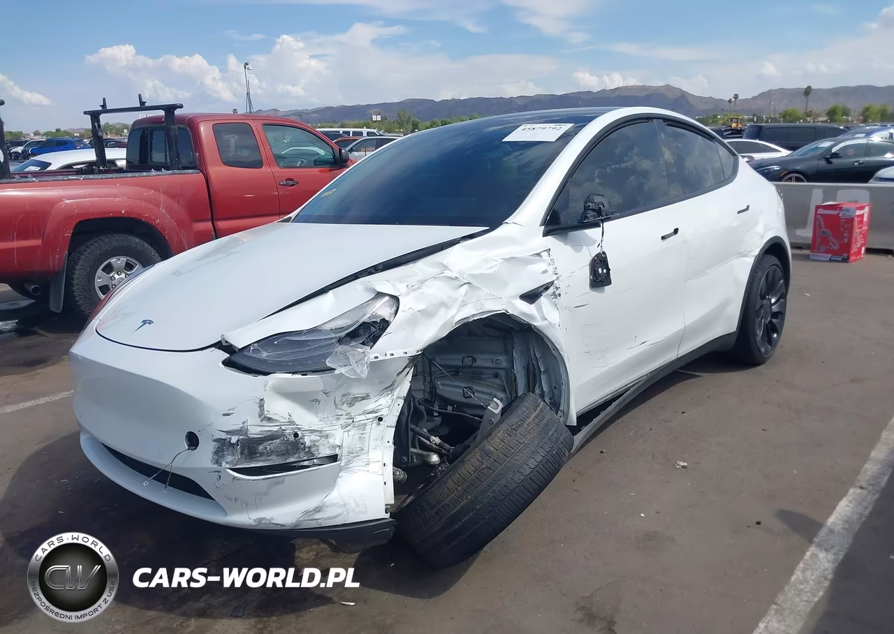 2021 Tesla Model Y Performance Dual Motor All-Wheel Drive VIN:5YJYGDEF9MF252565 - 6