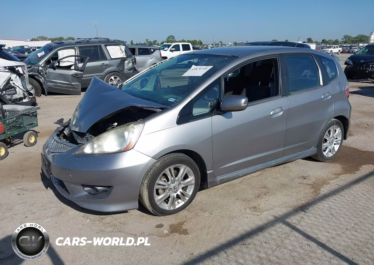 2009 Honda Fit Sport VIN:JHMGE884X9S010282 - 2