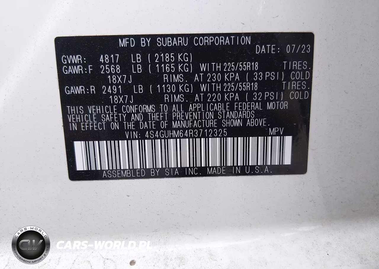 2024 Subaru Crosstrek Limited VIN:4S4GUHM64R3712325 - 9