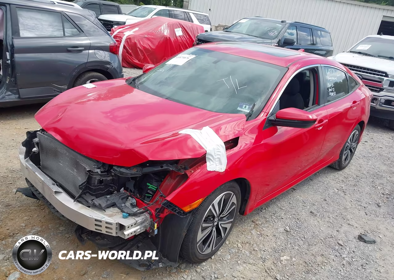 2017 Honda Civic Ex-T VIN:2HGFC1F34HH651651 - 2