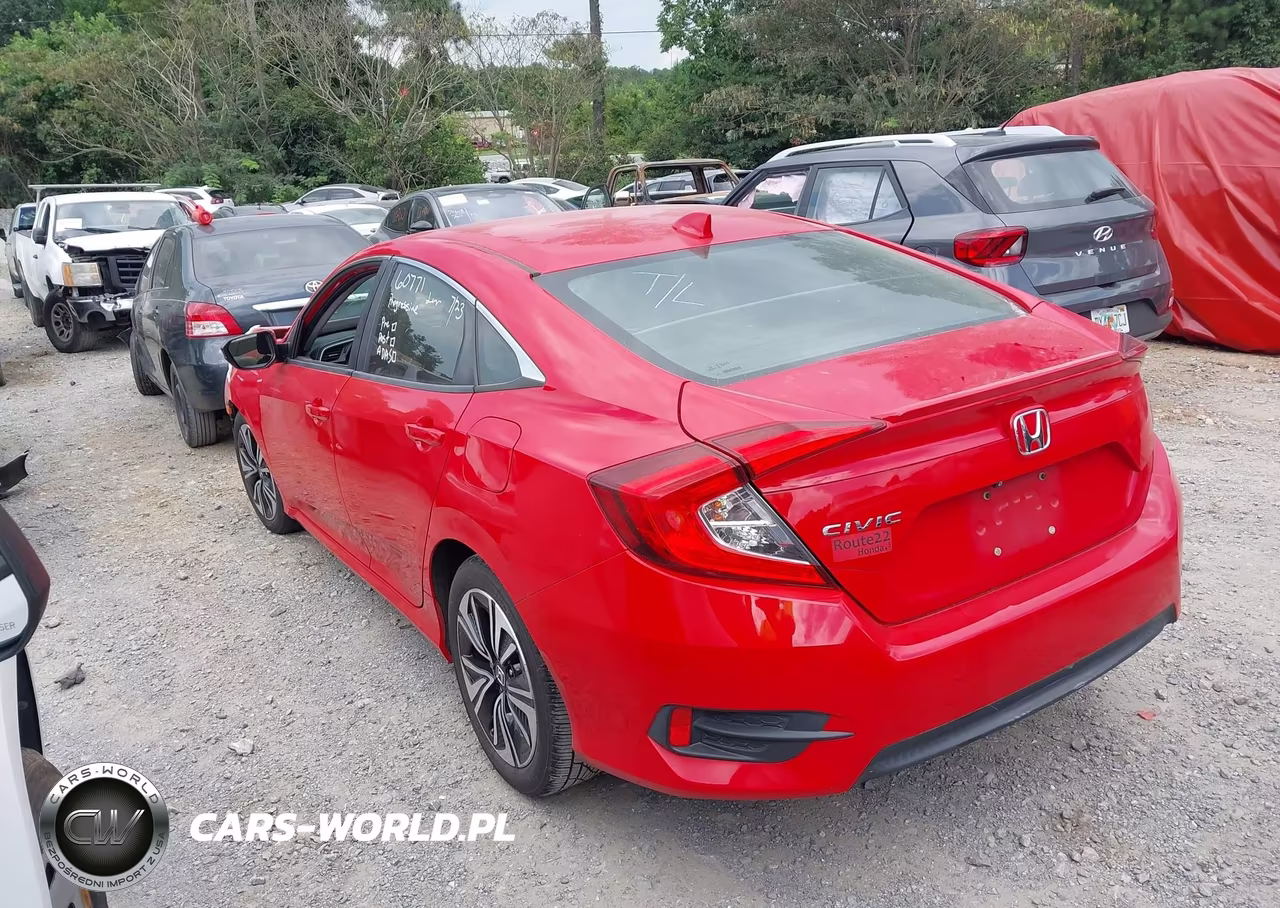 2017 Honda Civic Ex-T VIN:2HGFC1F34HH651651 - 3