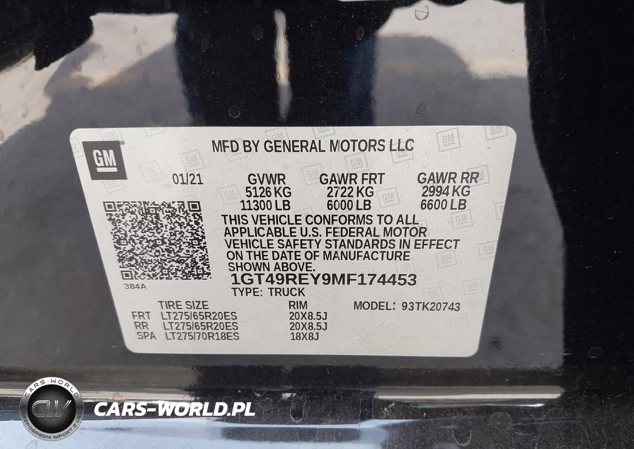 2021 GMC Sierra 2500Hd 4Wd Standard Bed Denali VIN:1GT49REY9MF174453 - 8