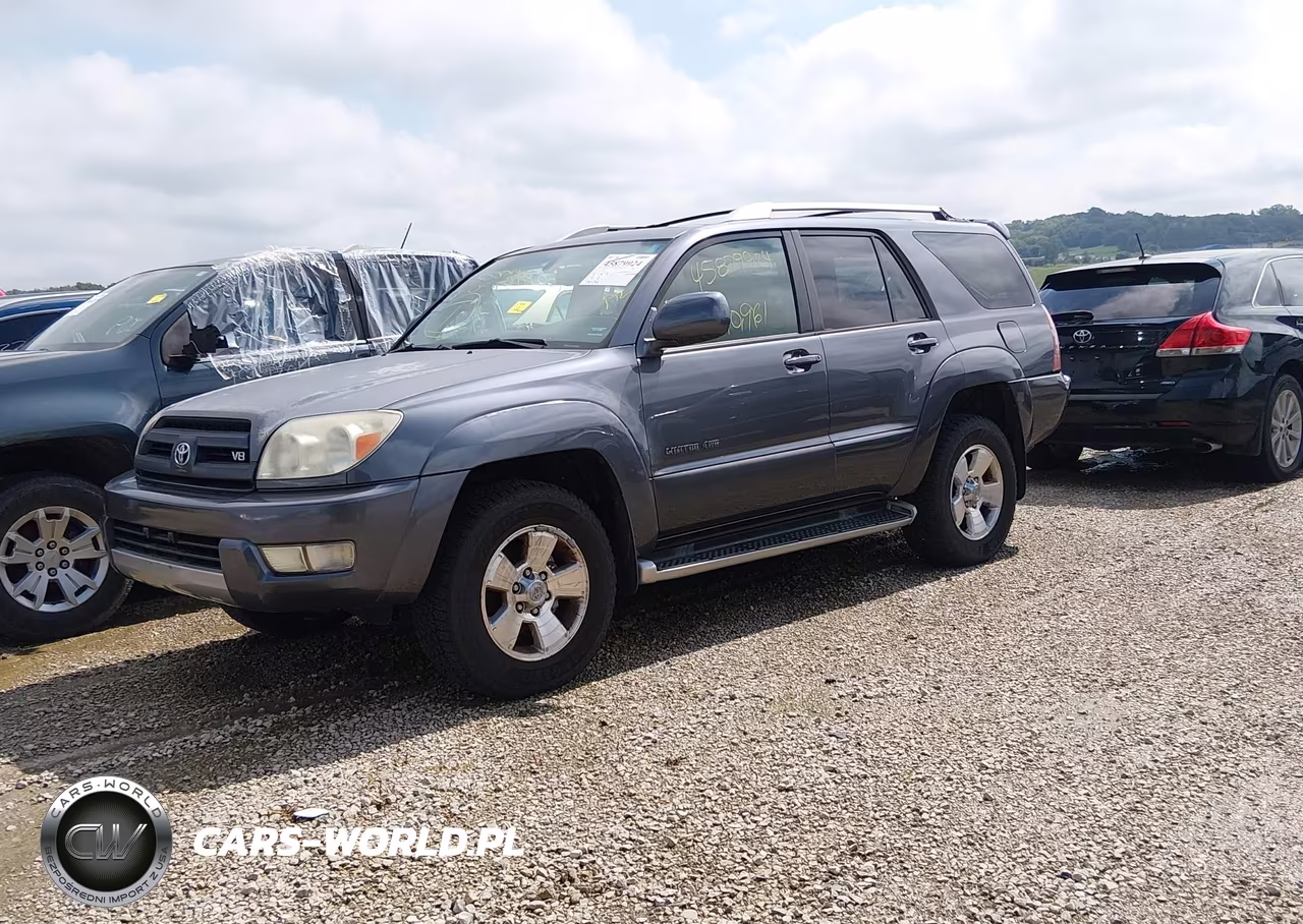 2004 Toyota 4Runner Limited V8 VIN:JTEBT17R940043702 - 2