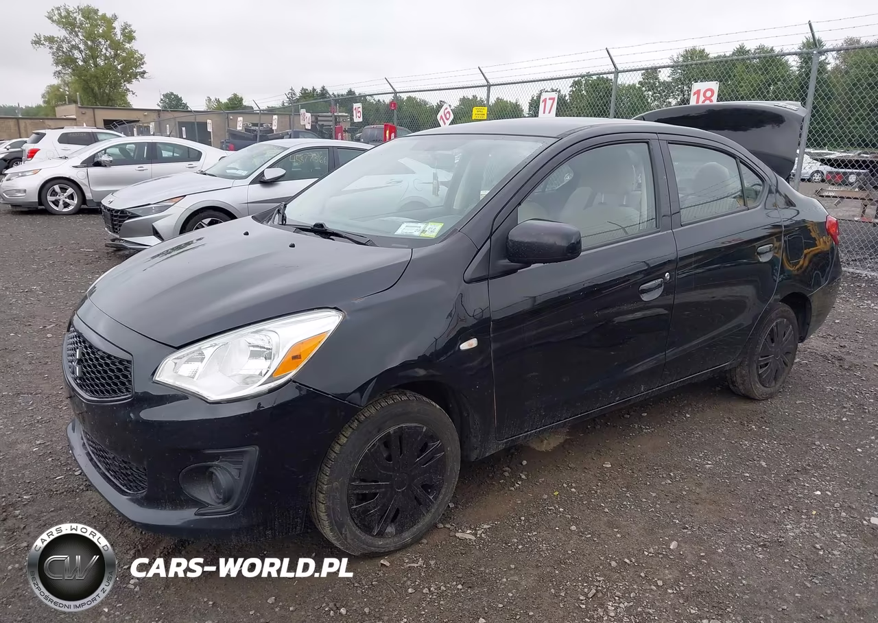 2020 Mitsubishi Mirage G4 Es VIN:ML32F3FJXLHF02065 - 2
