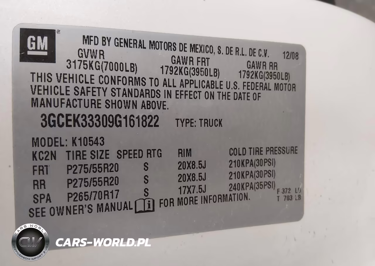 2009 Chevrolet Silverado 1500 Ltz VIN:3GCEK33309G161822 - 9