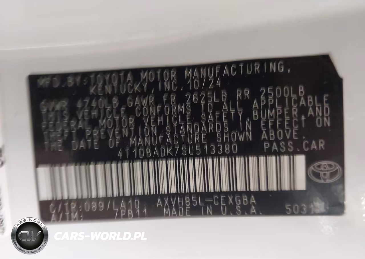 2025 Toyota Camry Xle VIN:4T1DBADK7SU513380 - 9