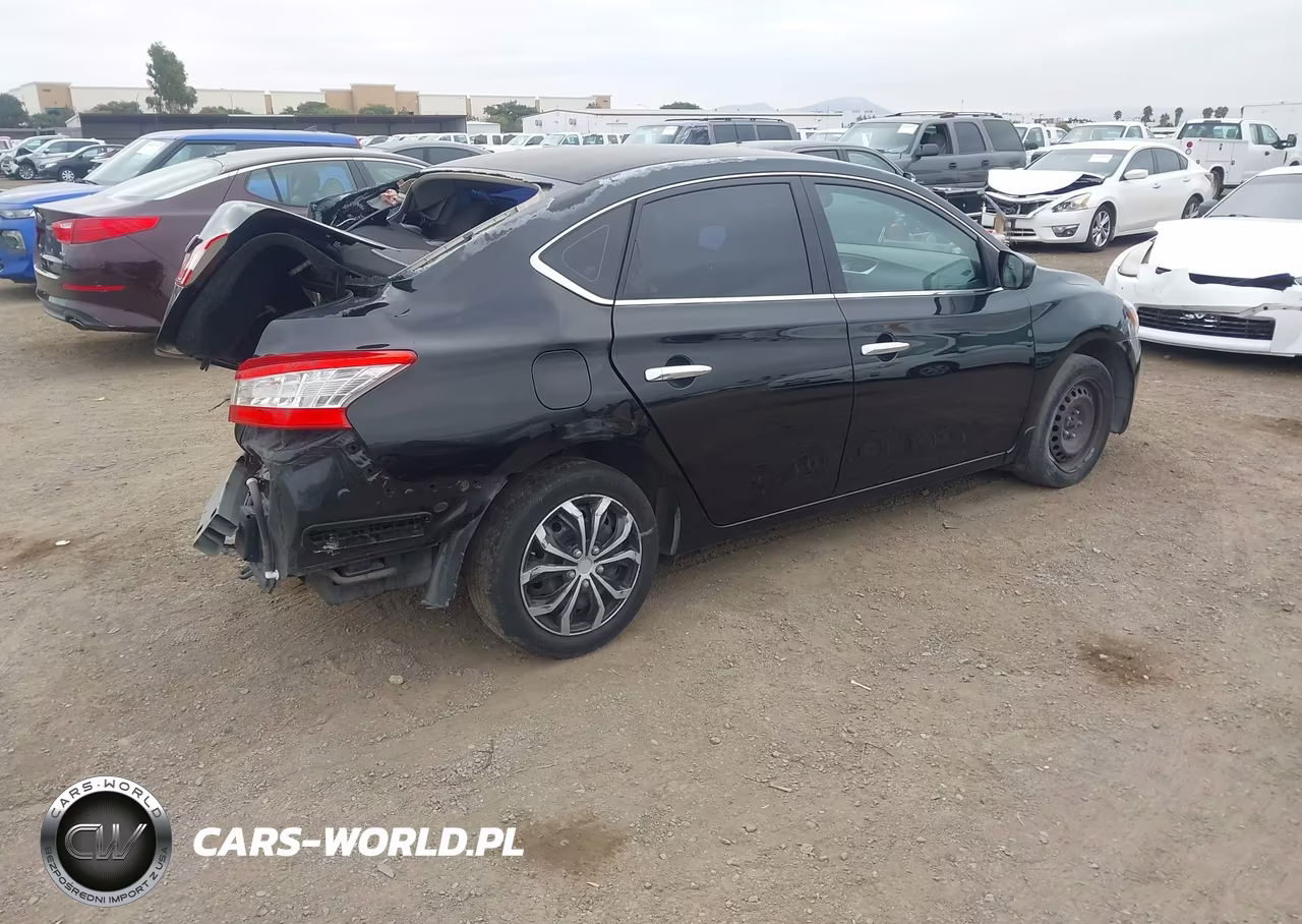 2015 Nissan Sentra S VIN:3N1AB7AP9FY279193 - 4