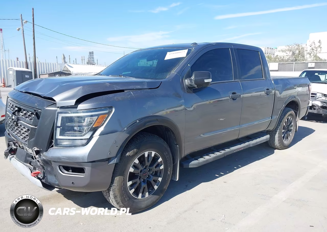 2021 Nissan Titan Pro-4X 4X4 VIN:1N6AA1ED1MN526145 - 2
