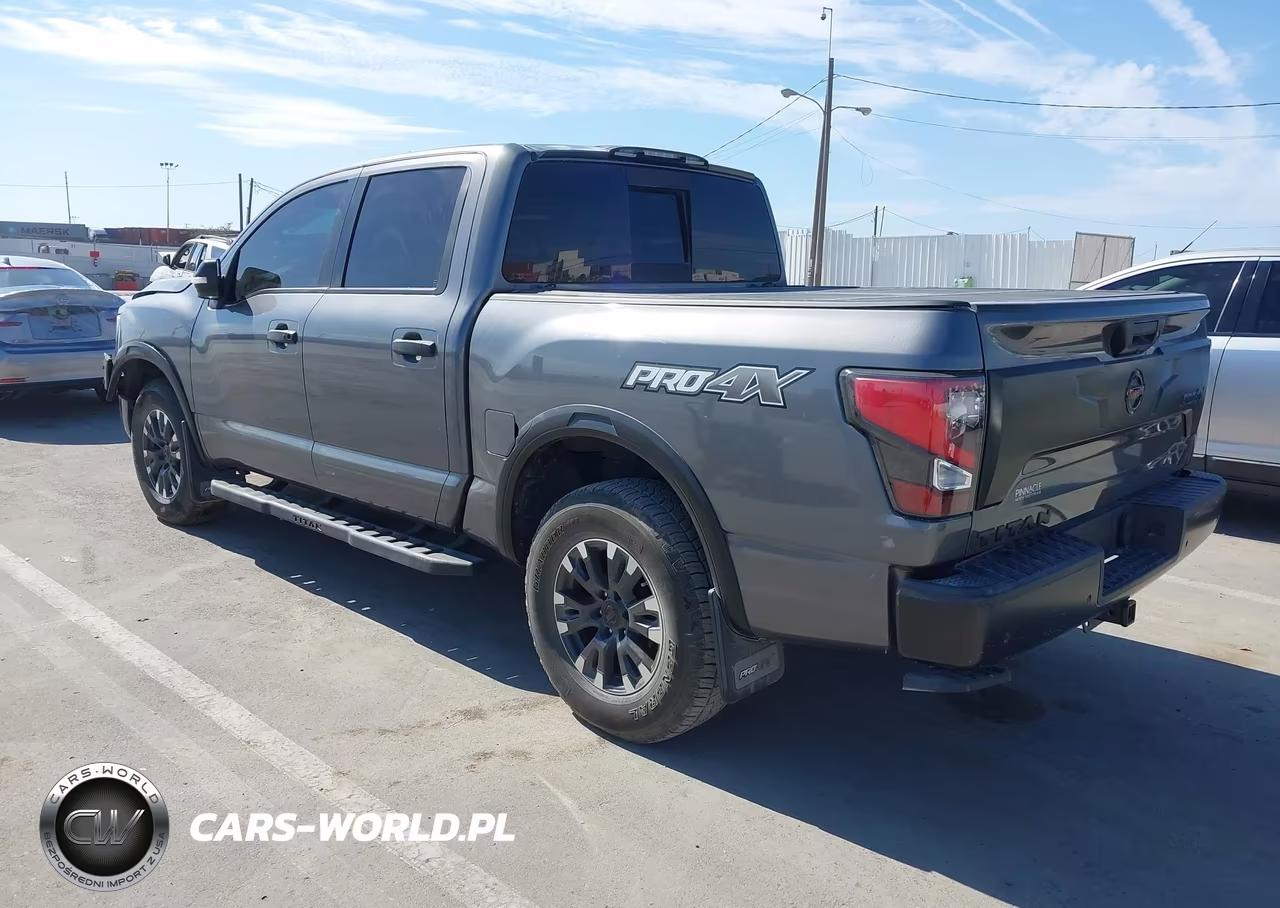 2021 Nissan Titan Pro-4X 4X4 VIN:1N6AA1ED1MN526145 - 3