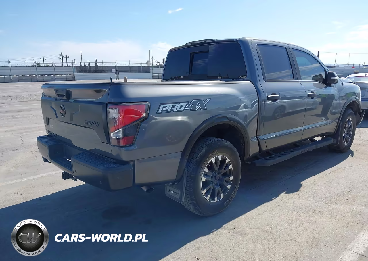 2021 Nissan Titan Pro-4X 4X4 VIN:1N6AA1ED1MN526145 - 4