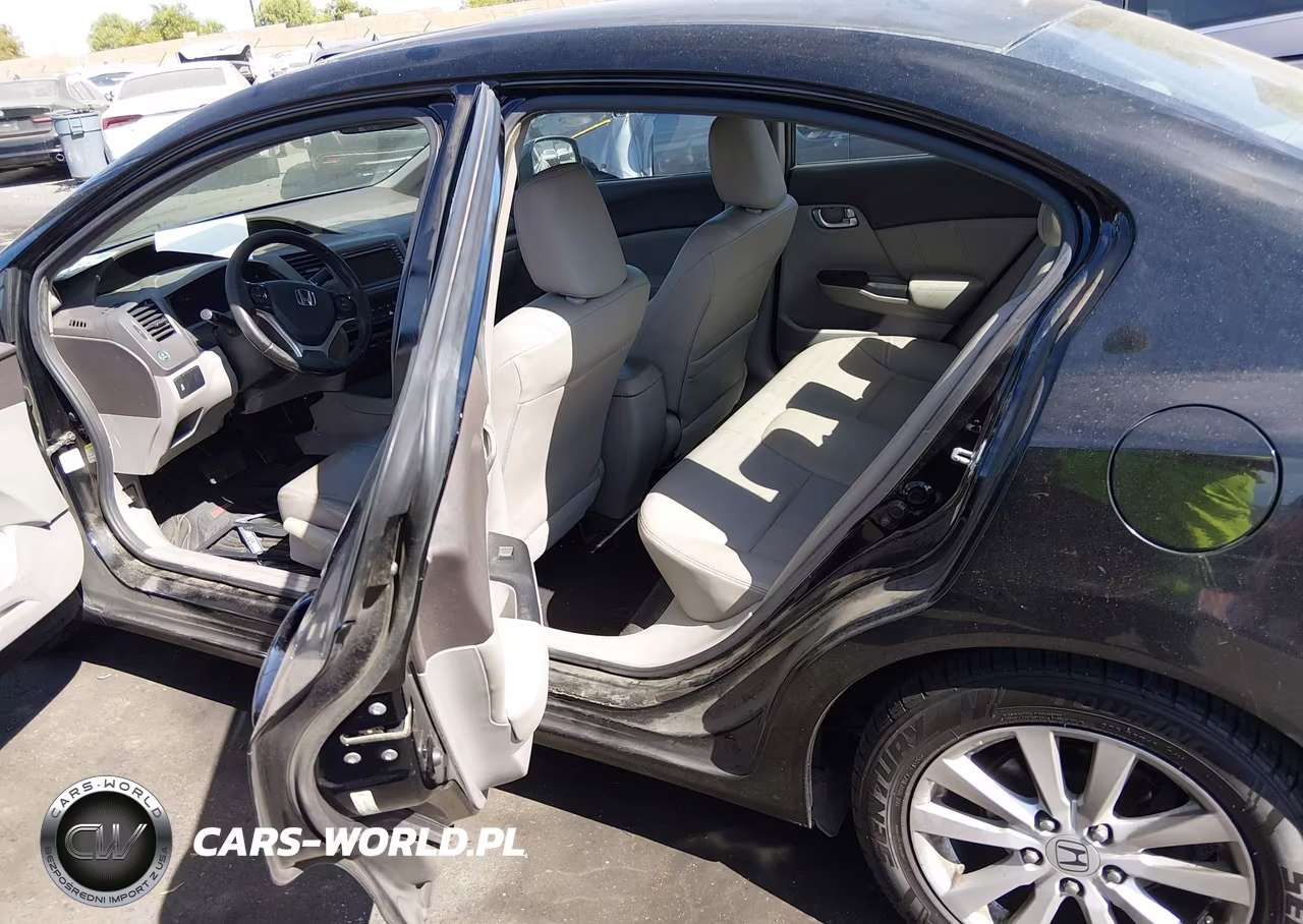 2012 Honda Civic Ex-L VIN:2HGFB2F91CH552498 - 8