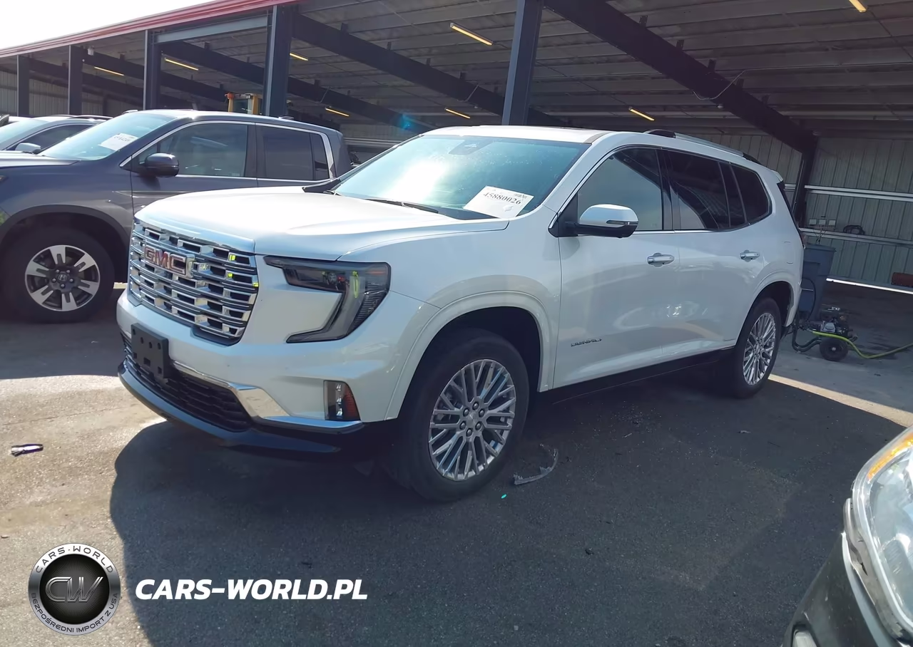 2025 GMC Acadia Awd Denali VIN:1GKENRRS8SJ163447 - 2