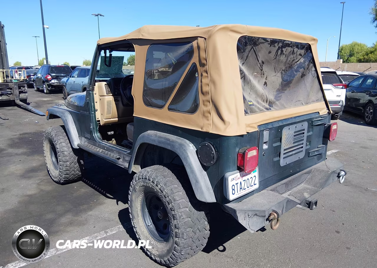 2000 Jeep Wrangler Se VIN:1J4FA29P7YP798836 - 3