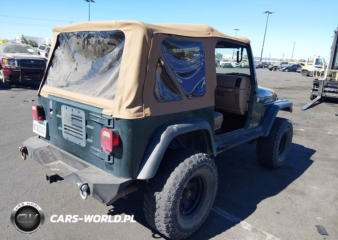 2000 Jeep Wrangler Se VIN:1J4FA29P7YP798836 - 4