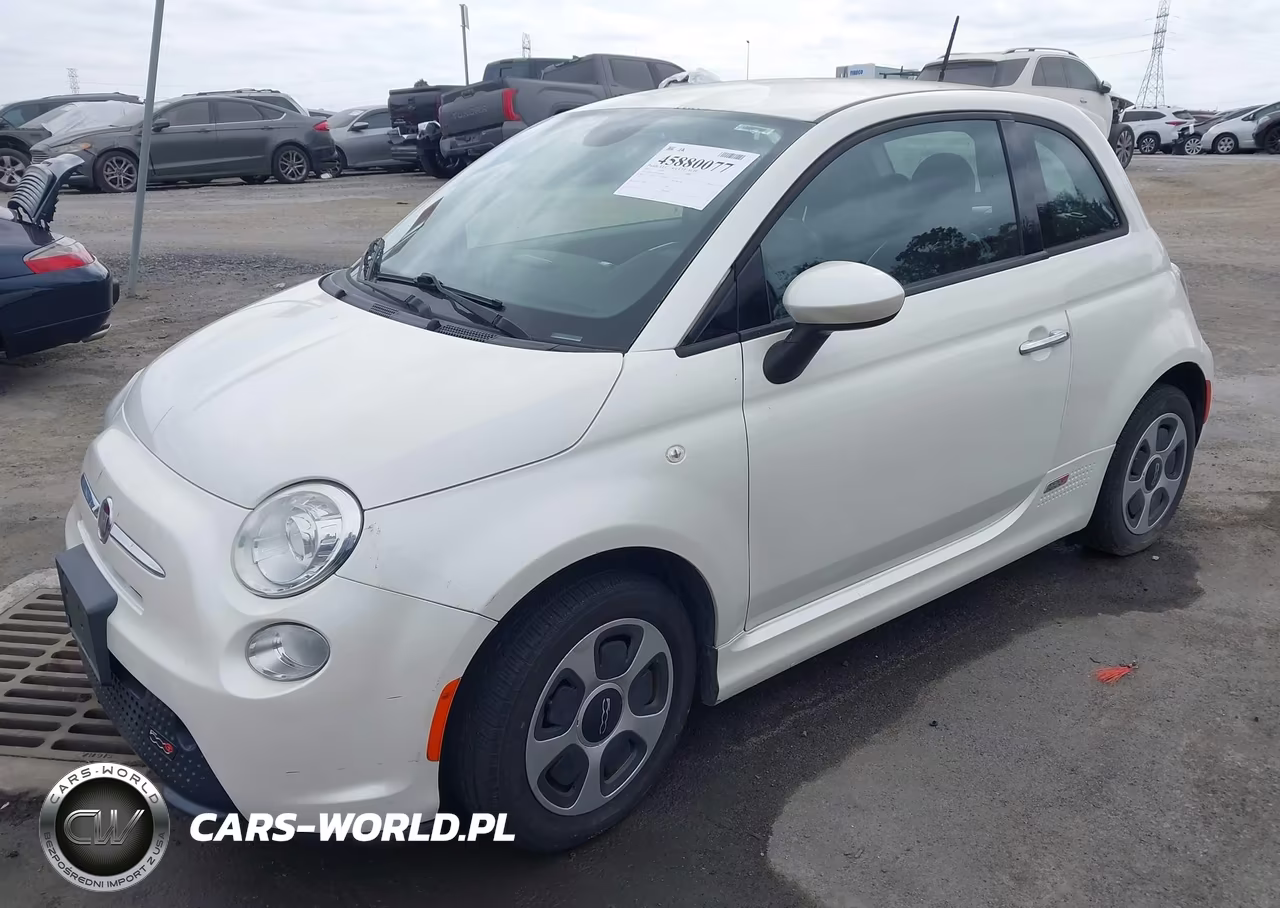 2015 Fiat 500E Battery Electric VIN:3C3CFFGE7FT709699 - 2