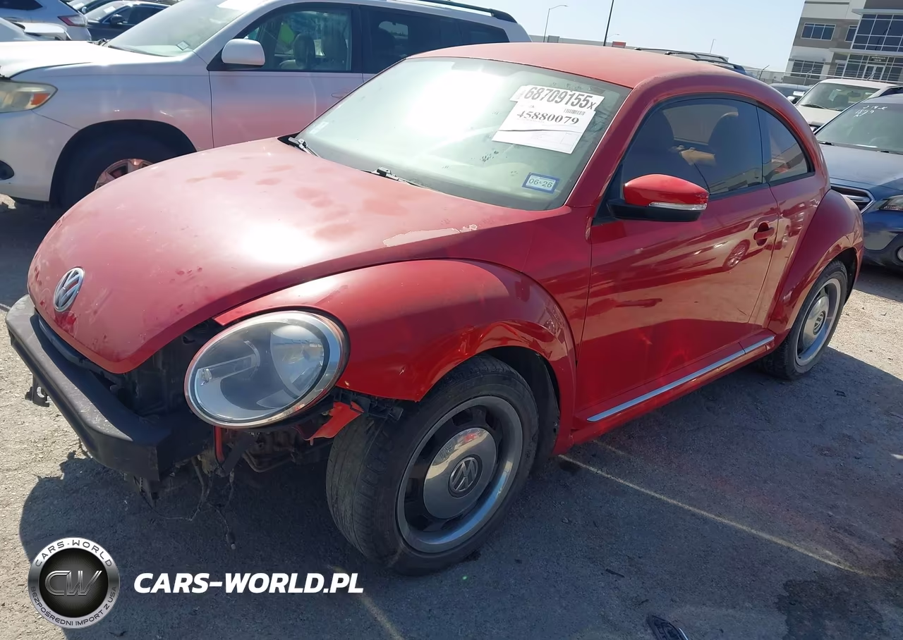 2013 Volkswagen Beetle VIN:3VWJX7AT1DM647119 - 2