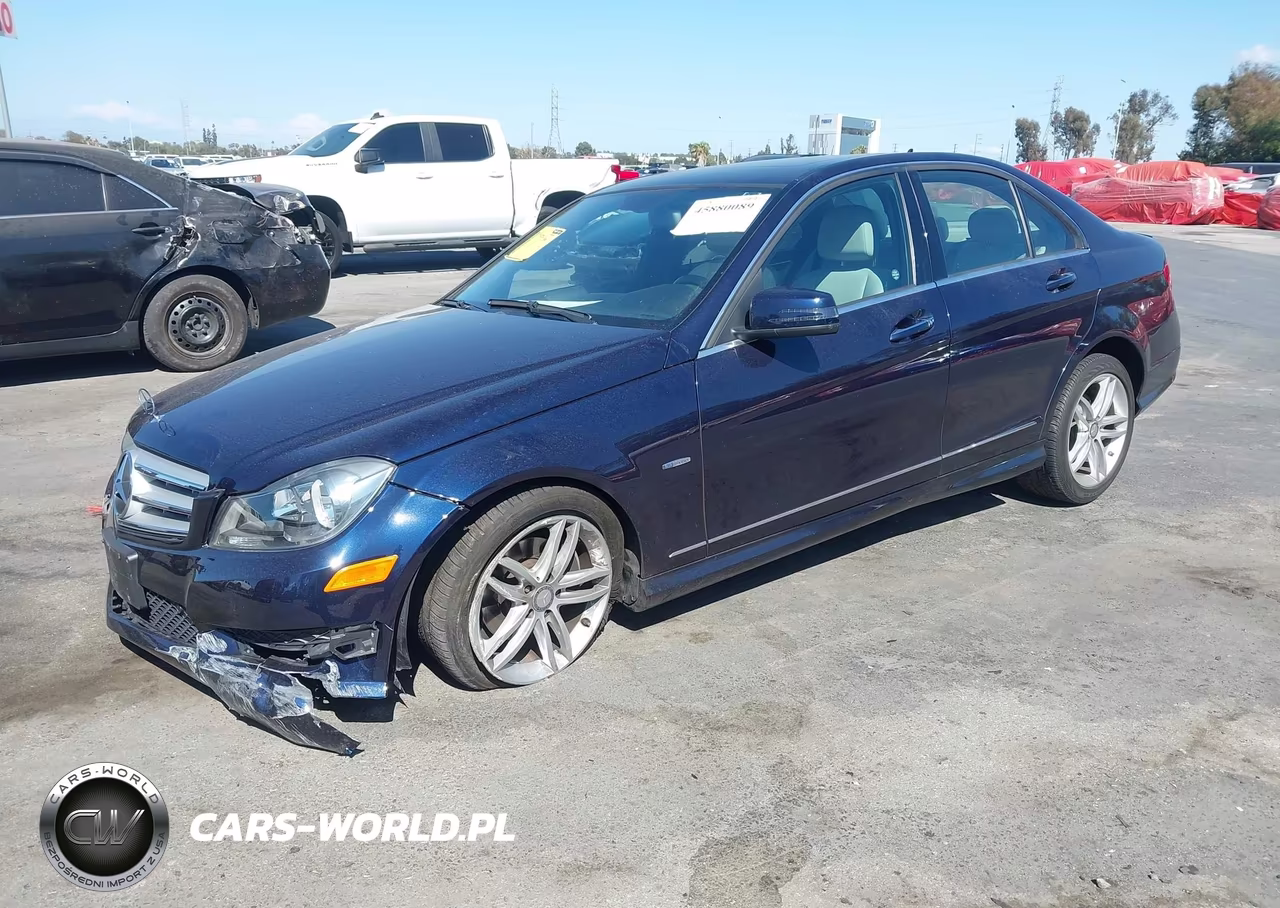2012 Mercedes-Benz C 250 Luxury-Sport VIN:WDDGF4HB8CA625664 - 2