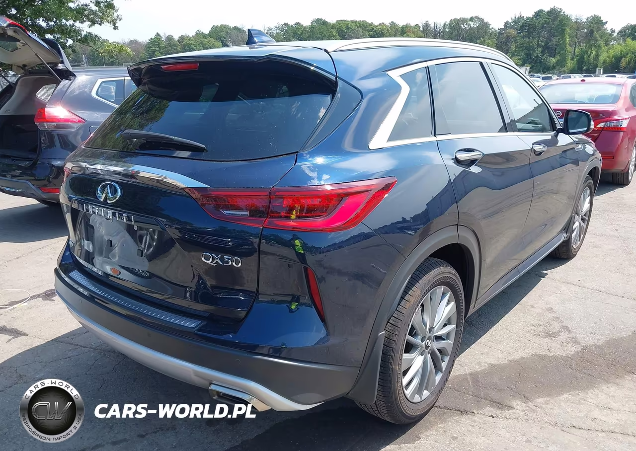 2025 Infiniti Qx50 Luxe Awd VIN:3PCAJ5BB0SF102805 - 4