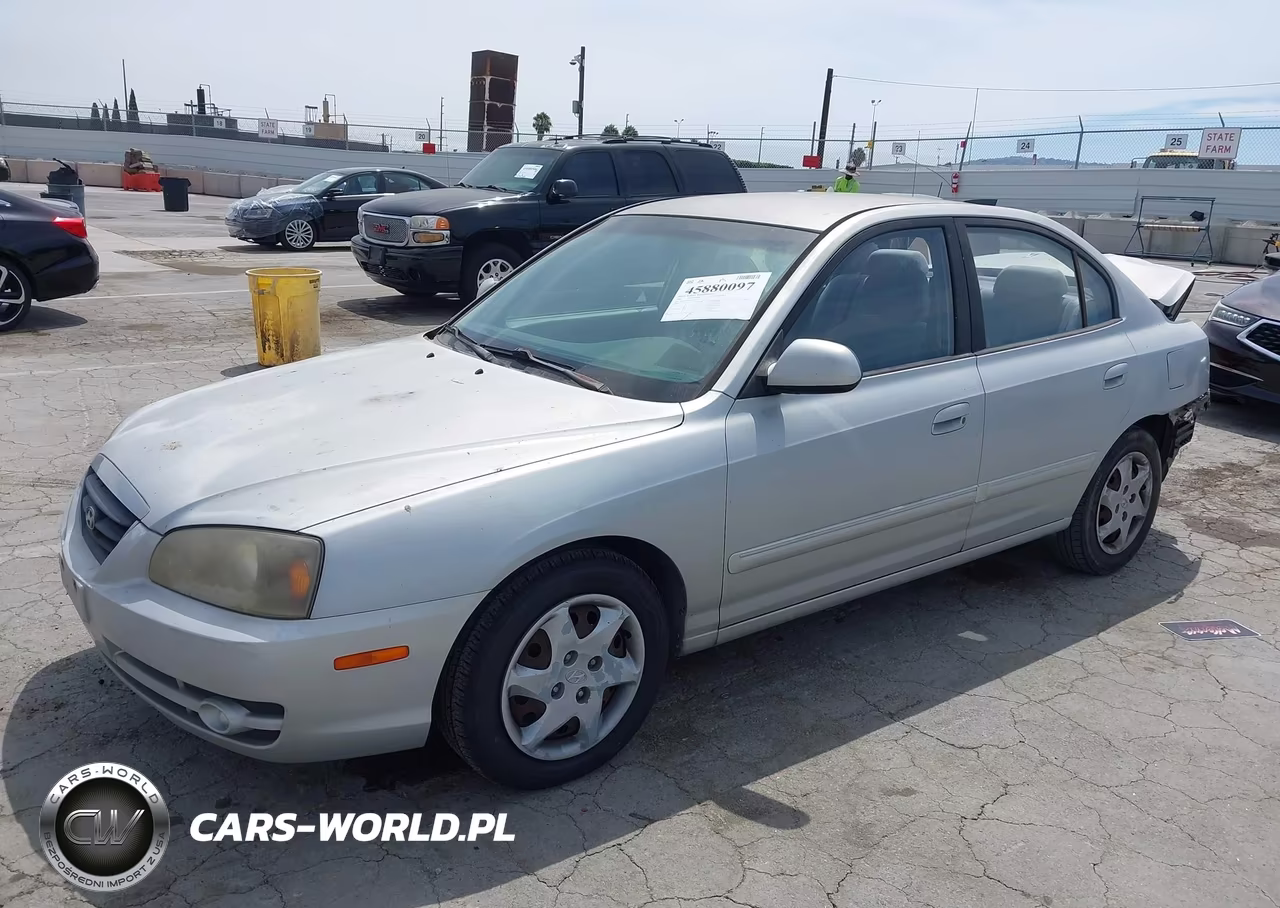 2005 Hyundai Elantra Gls-Gt VIN:KMHDN46D95U191577 - 2