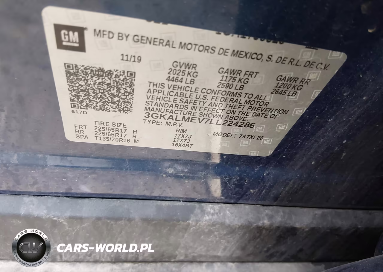 2020 GMC Terrain Fwd Sle VIN:3GKALMEV7LL224286 - 9