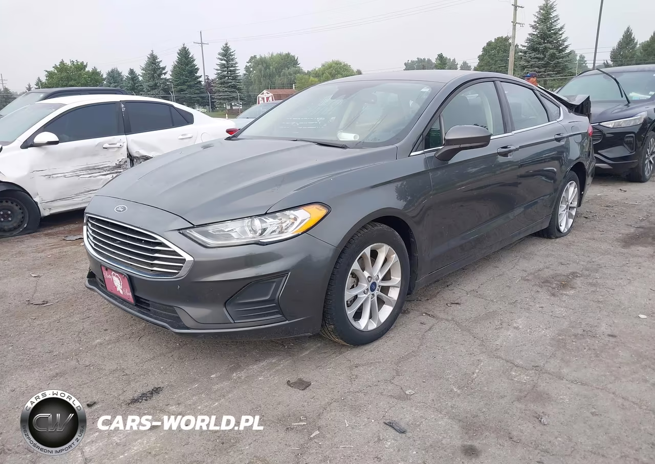 2020 Ford Fusion Se VIN:3FA6P0HD4LR261378 - 2
