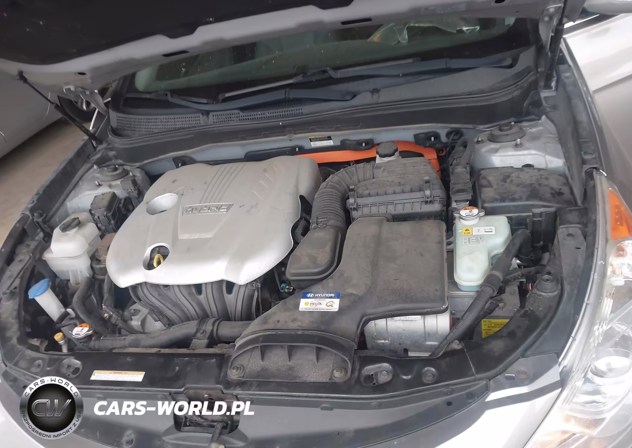 2012 Hyundai Sonata Hybrid VIN:KMHEC4A40CA041230 - 10