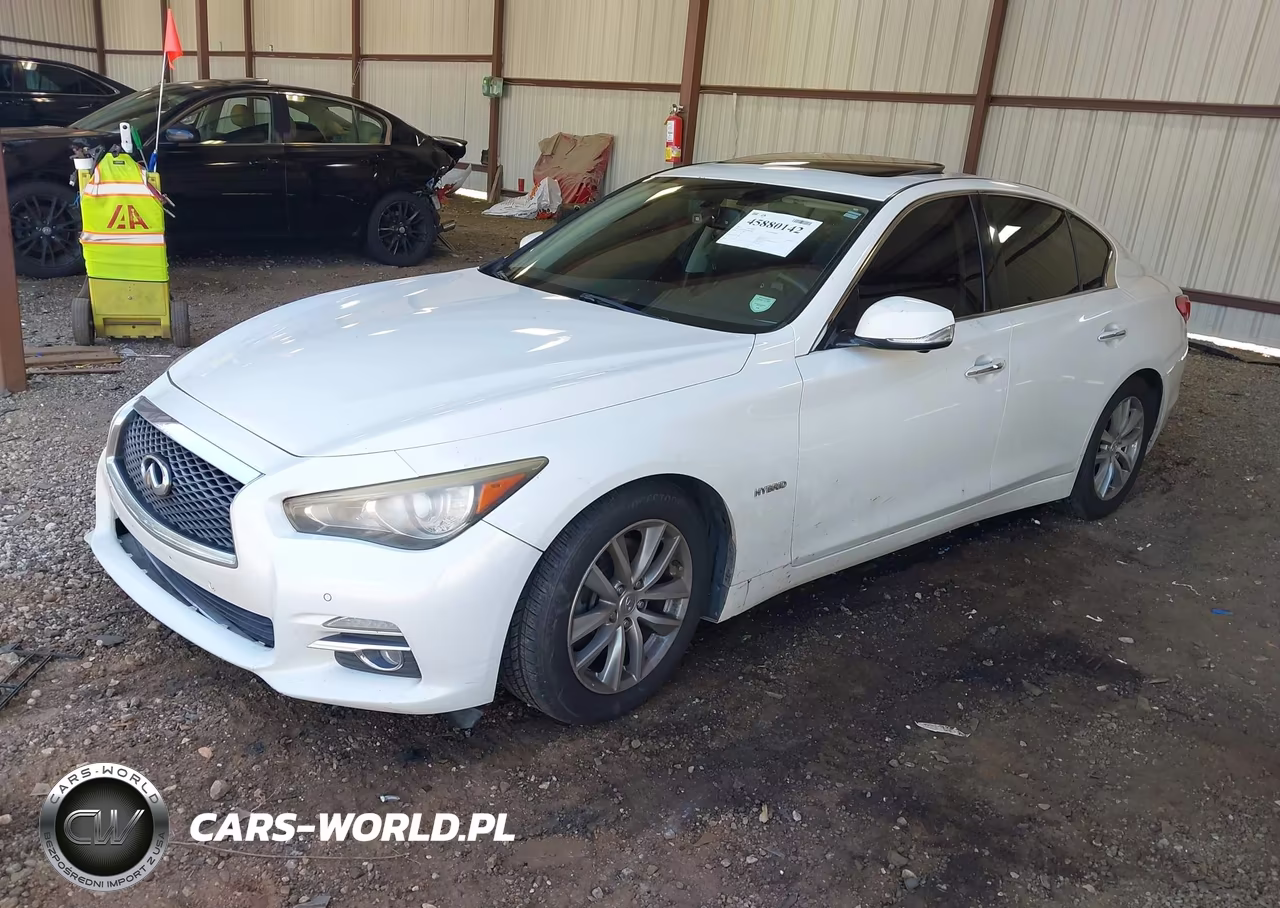 2014 Infiniti Q50 Hybrid Premium VIN:JN1AV7AP6EM690995 - 2