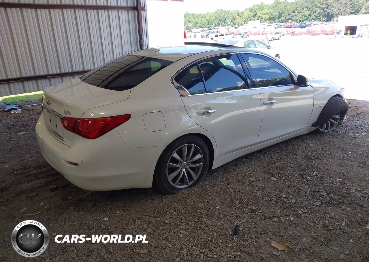2014 Infiniti Q50 Hybrid Premium VIN:JN1AV7AP6EM690995 - 4
