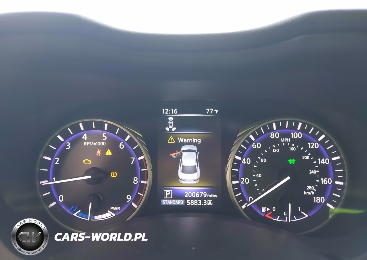 2014 Infiniti Q50 Hybrid Premium VIN:JN1AV7AP6EM690995 - 7
