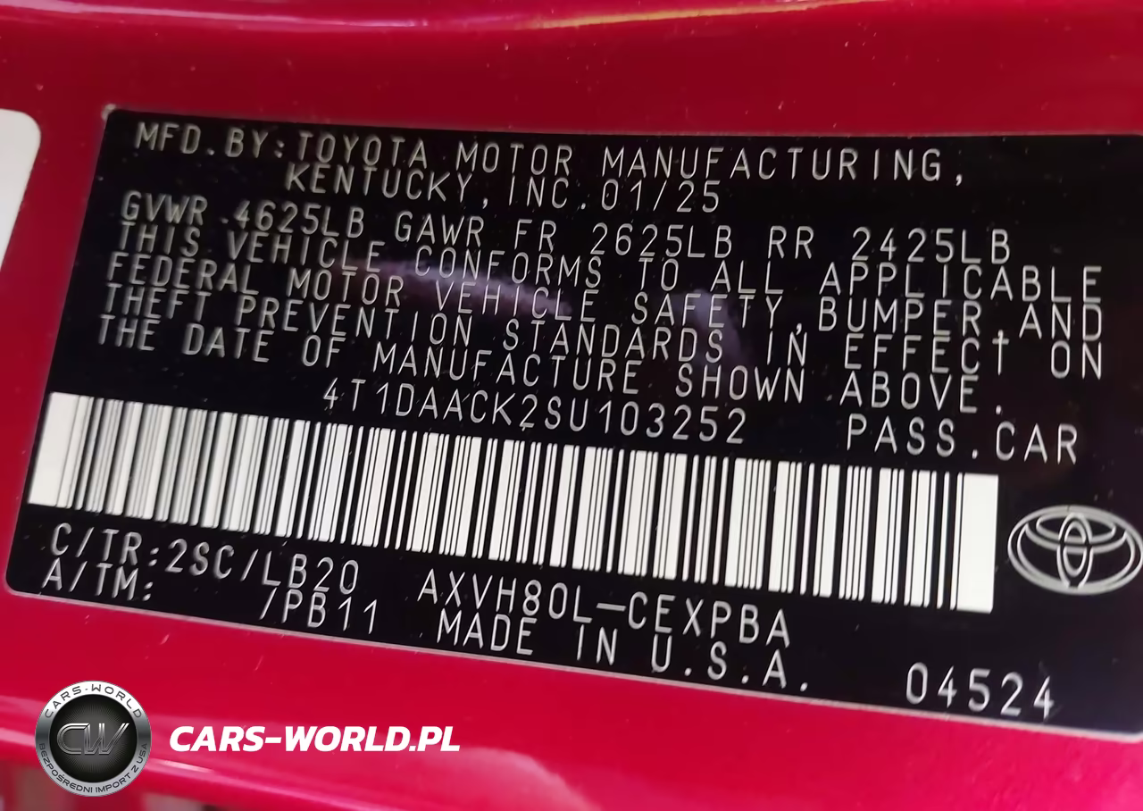2025 Toyota Camry Xse VIN:4T1DAACK2SU103252 - 9
