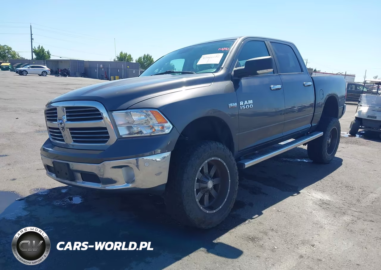 2017 Ram 1500 Big Horn 4X4 5'7 Box VIN:1C6RR7LT3HS844102 - 2
