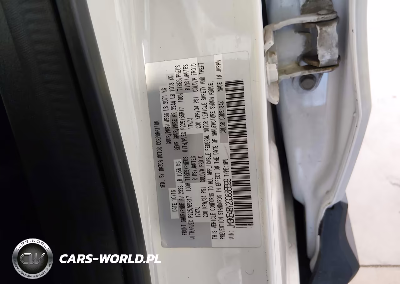 2016 Mazda Cx-5 Sport VIN:JM3KE4BY2G0886599 - 9